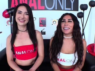 ANAL ONLY Isabel Love and Jena LaRose’s juicy anal romp
