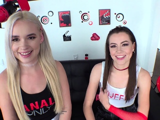 ANAL ONLY Khloe Kingsley and Selena Love have a good time