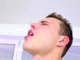 Bi guys cumming in trio anal and bj action