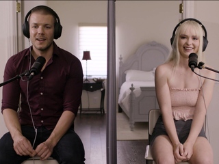 Blonde teen fucked hardcore in this free video