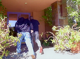 Interracial Dp With Rico Strong, Angela White And Prince Yahshua