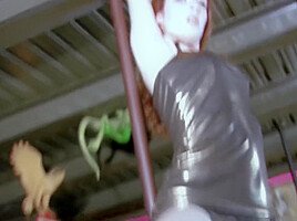 Red Head Slut Hard Ass Fucked Hard In A Bar